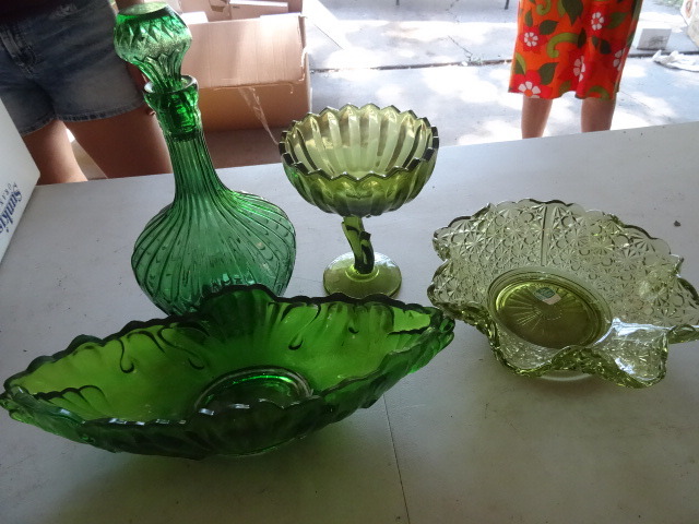 Green Glassware