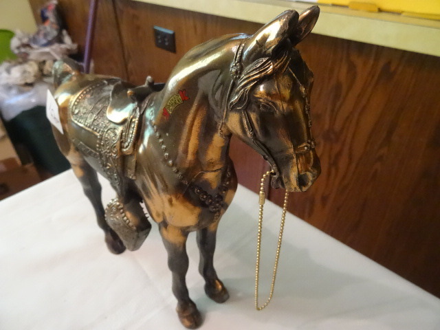 Large Metal Horse