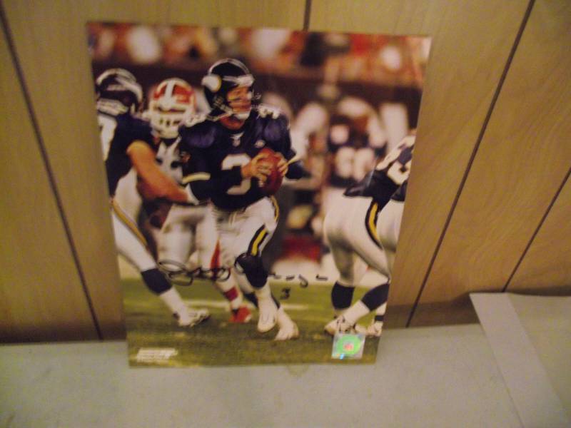 lot 33 image: Picture of Jay George #3 in unframed plastic sleeve, signed,