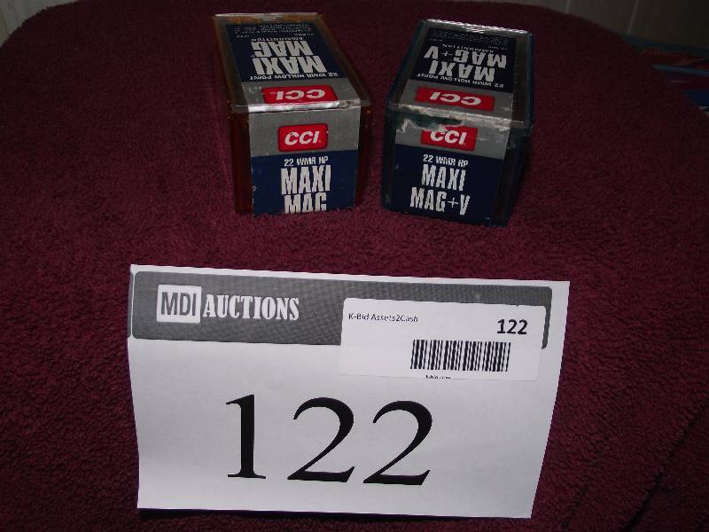 lot 122 image: CCI 22 magnum 100 HP