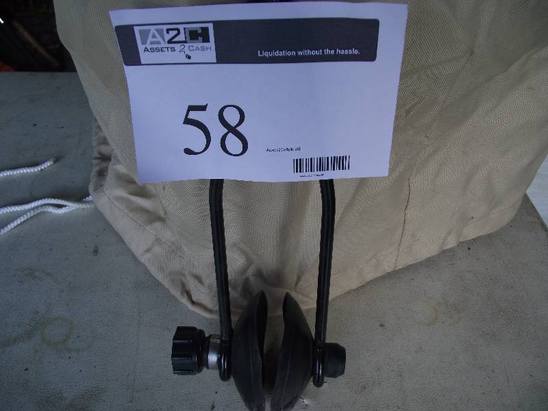 lot 58 image: Ears for pumping water from hose through motor for testing  etc.