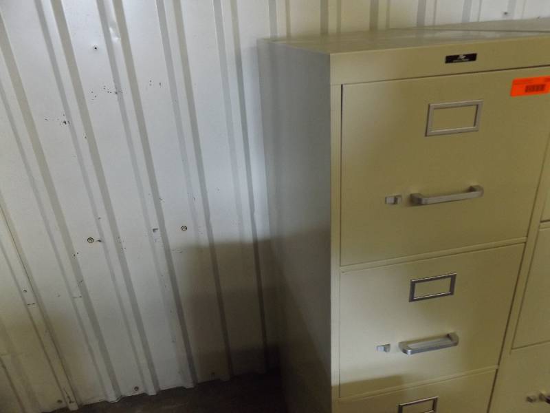 Standing 4 Drawer Metal Filing Cabinet