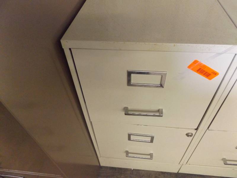 2 Drawer Metal Filing Cabinet