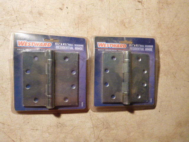 lot 18 image: 2 Westward Ball Bearing Hinges