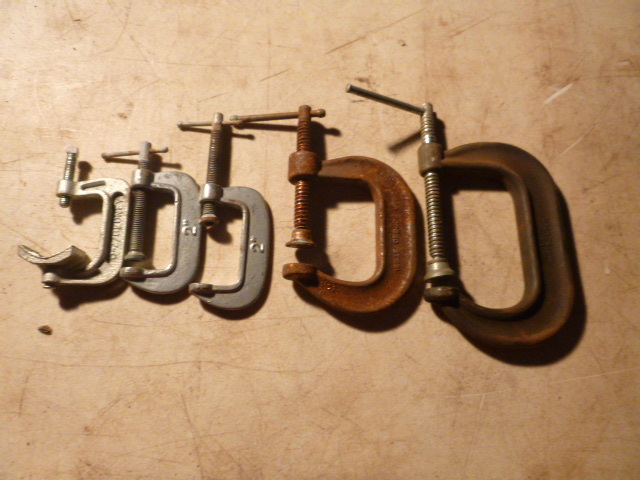 lot 34 image: 5 C-Clamps