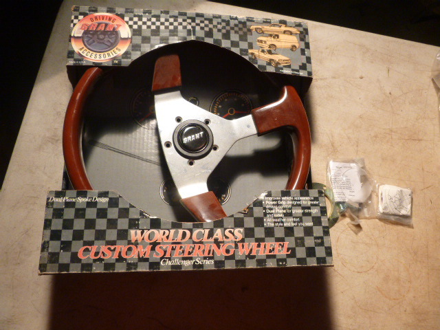 lot 42 image: Grant Custom Steering Wheel