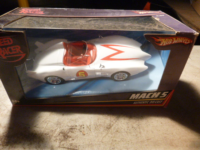lot 45 image: Speed Racer Hot Wheels Mach 5
