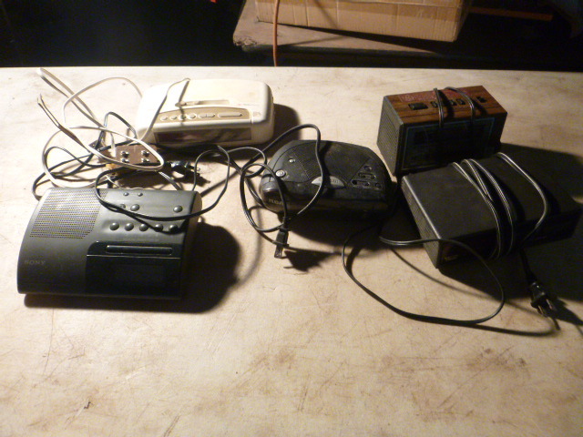 lot 63 image: Miscellaneous Alarm Clocks