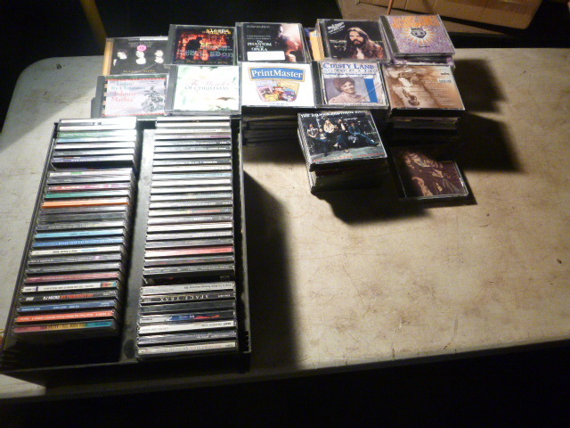 lot 69 image: Lot of CDs and Holders