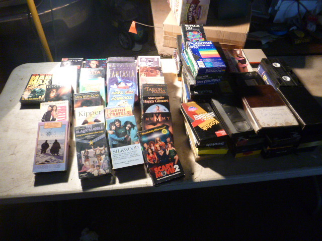 lot 87 image: Miscellaneous VHS Movies and Tapes