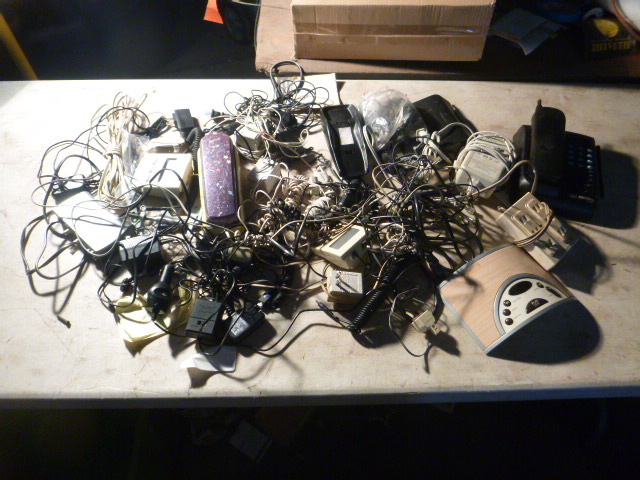 lot 101 image: Miscellaneous Phones and Cords