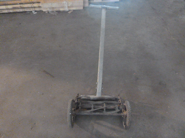 lot 134 image: Vintage Reel Mower