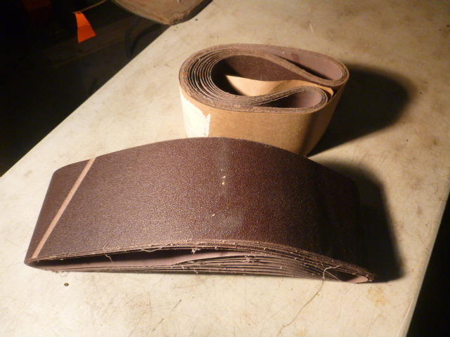 lot 165 image: Large Sanding Belts
