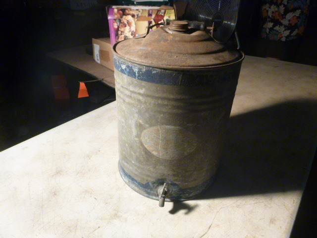 lot 169 image: Vintage Can with Spigot