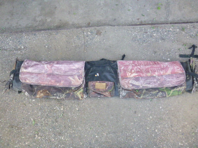 lot 209 image: ATV Moose Mossy Oak Strap-On Bag