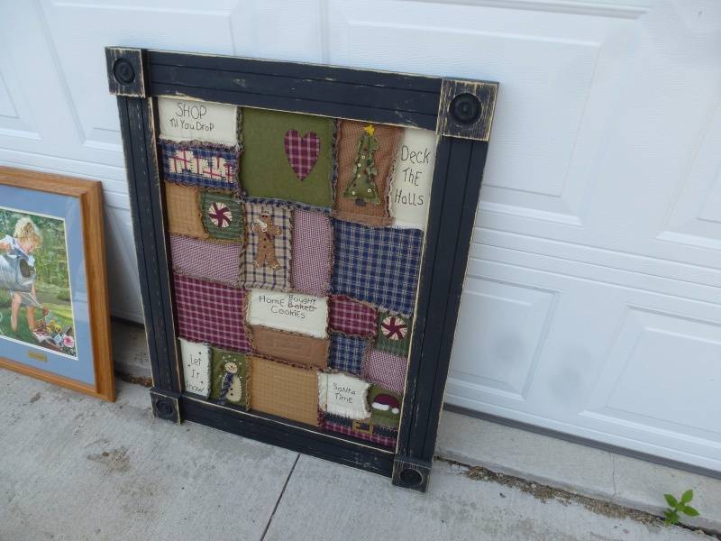 Shop Till You Drop Quilted Picture