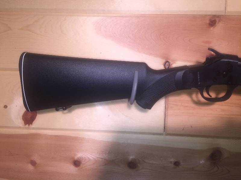 A Rossi Single shot .22LR with Synthetic Stock