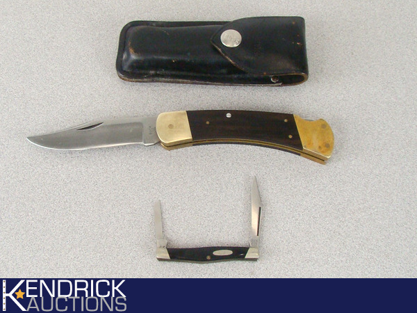 2 Vintage Buck Pocket Knives