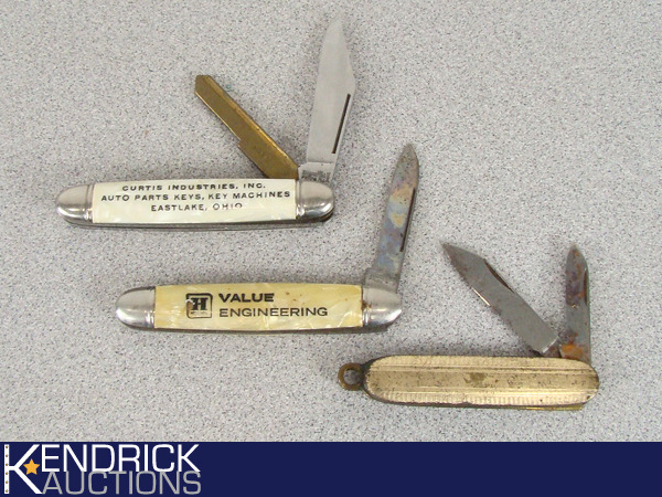 3 Collectible Pocket Knives