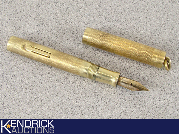 Antique #2 Gold Filled Wahl Fountain Pen with 14k Gold Nib