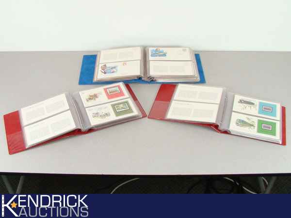 3 Thick Books of Vintage Mint Stamps