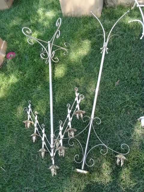 Brass Finish Candelabras