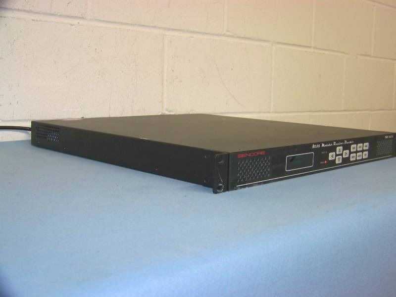 lot 69 image: Sencore, ATLAS, Modular Receiver Decoder with many Rear Modules