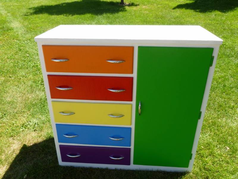 Vintage Wardrobe Dresser