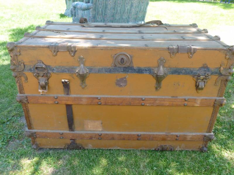 Antique Steamer Trunk