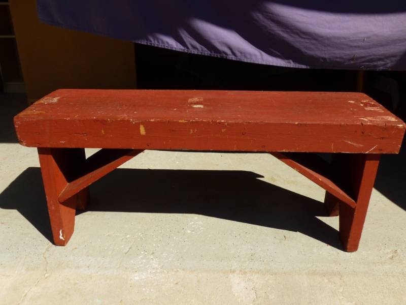 Painted Bench