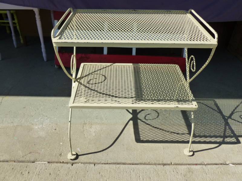 Metal End Table