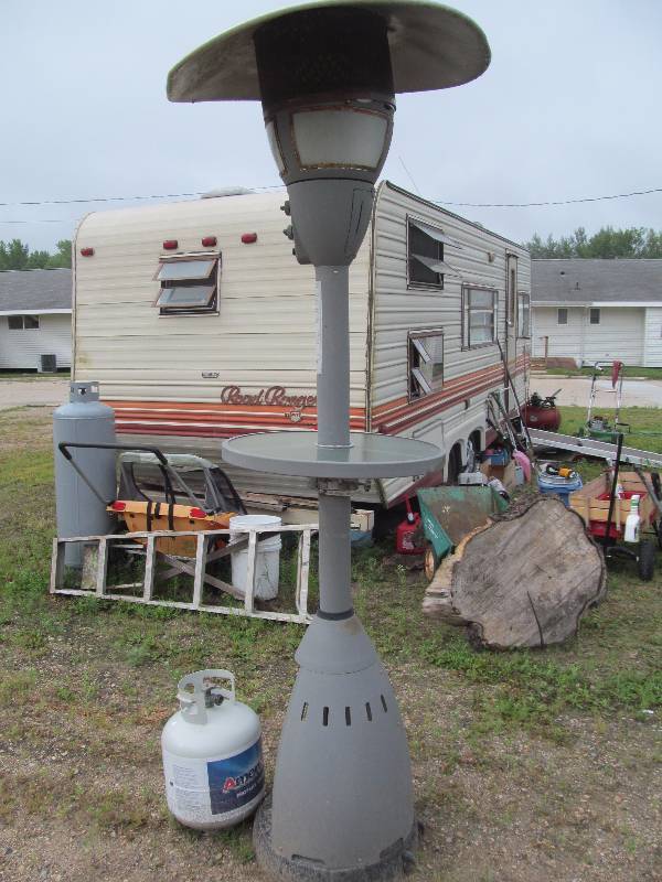 heater with light