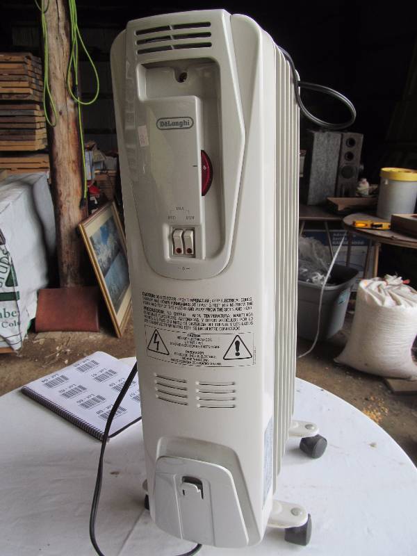 heater with light