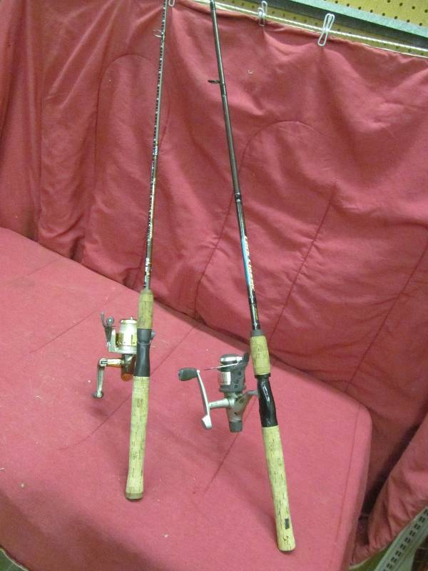 fishing poles