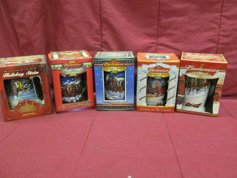Budweiser stein