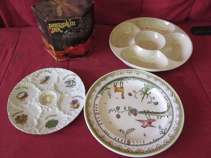 platter and jar
