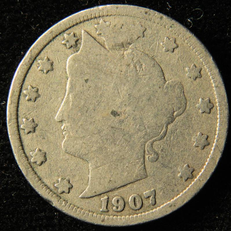 1907 LIBERTY V NICKEL | AUGUST 26th RARE COIN AUCTION | K-BID