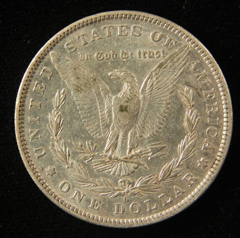 lot 69 image: 1881-O MORGAN SILVER DOLLAR XF DETAILS