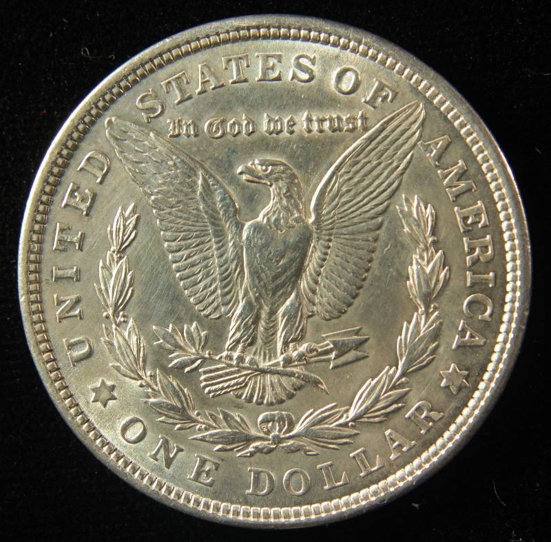 lot 83 image: 1921 MORGAN SILVER DOLLAR XF DETAILS