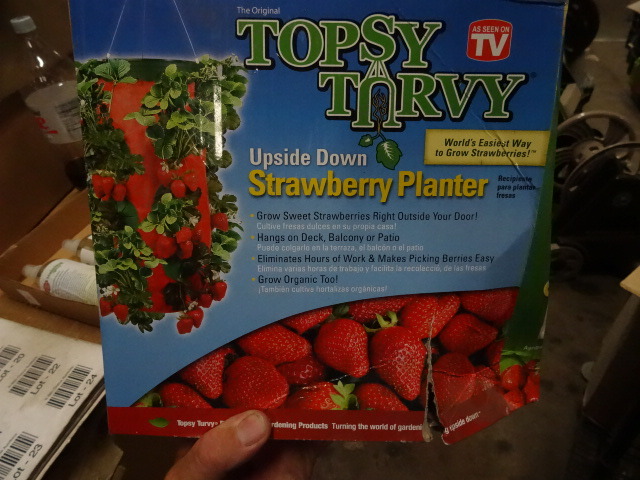New the original topsy turvy upside...