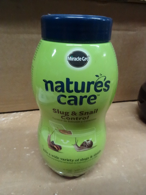 New bottle of miracle-gro brand nat...