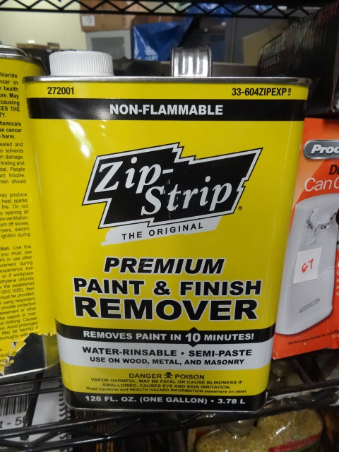 New 1 gallon container of zip strip...