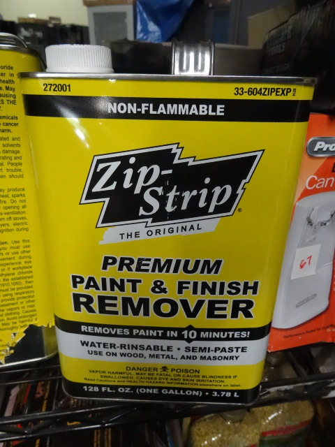 New 1 gallon container of zip strip...
