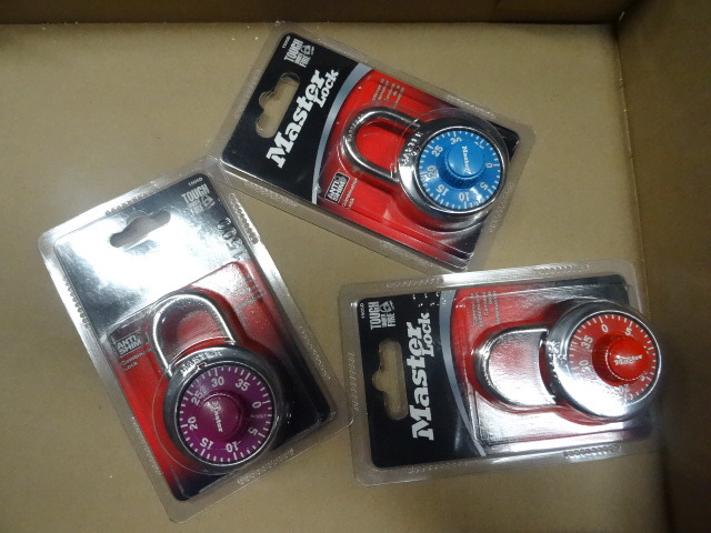 New quantity 3 Masterlock brand com...