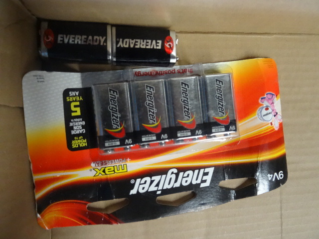 New quantity 6 energizer and Everea...