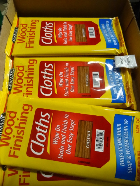 New quantity5 packages of Minwax b...