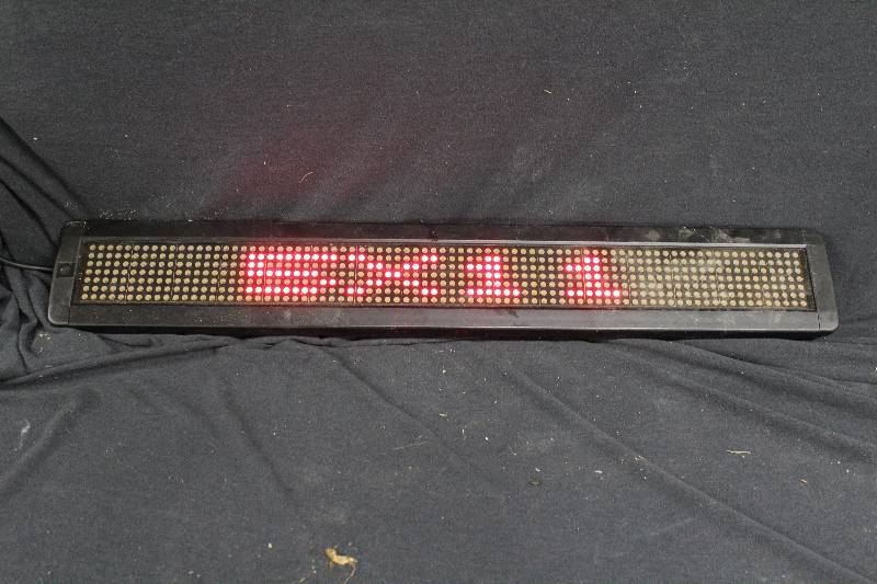 lot 60 image: Electronic Message Board