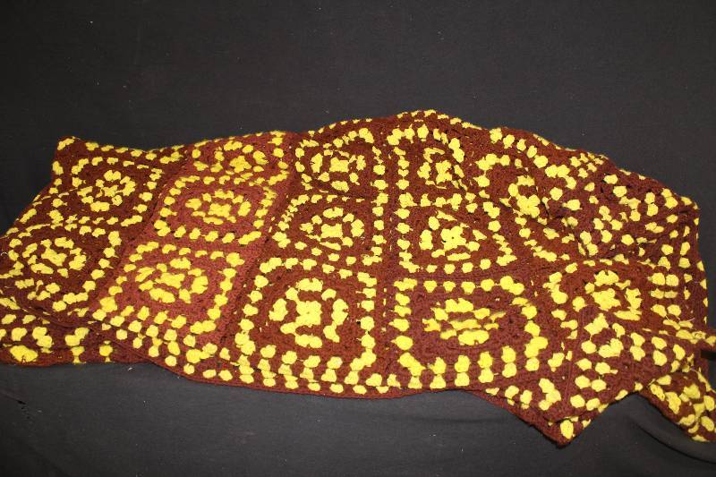 lot 69 image: Afghan Blanket