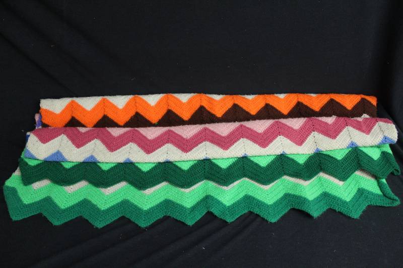 lot 73 image: Afghan Blanket