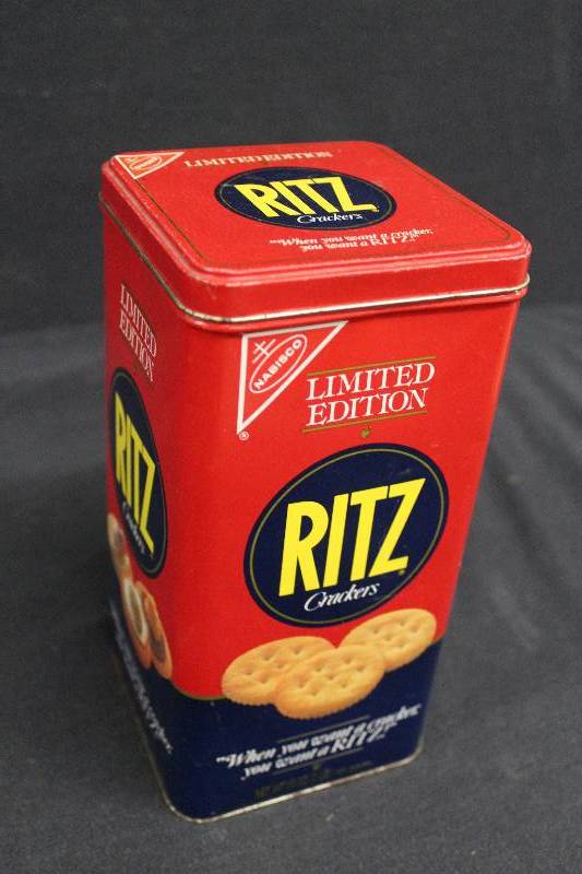 lot 136 image: Ritz Cracker Tin